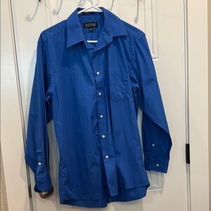 Alfani Men's Blue Dress Shirt